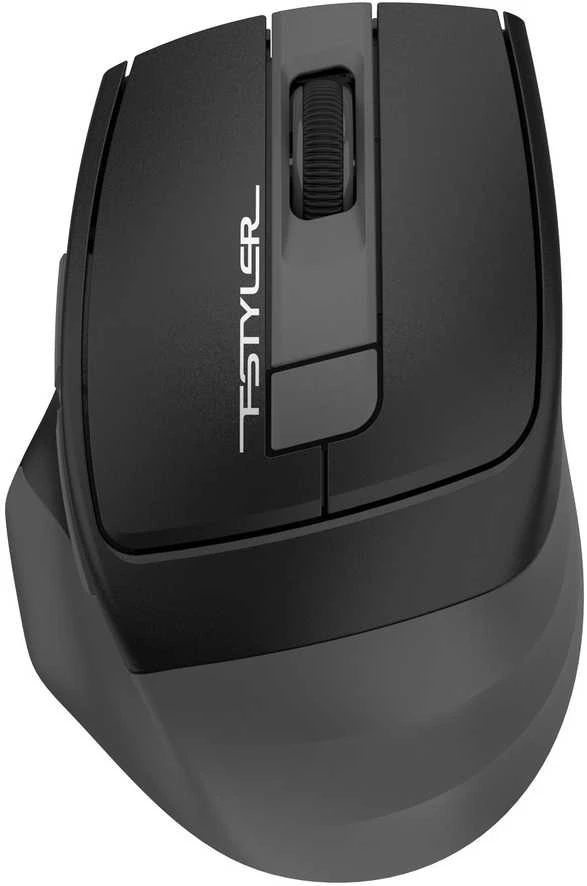 Pelė A4Tech FG35C Plus FStyler, belaidė biurowa pelė, 2,4GHz, pilka