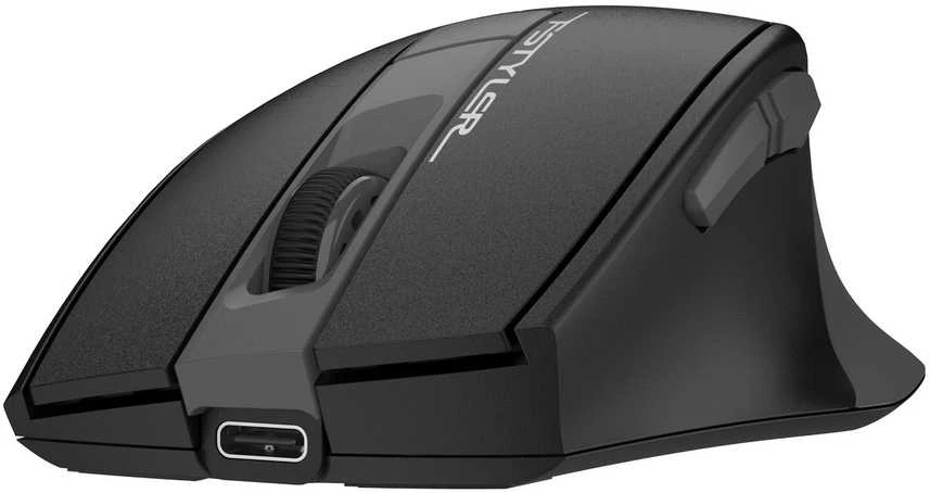 Pelė A4Tech FG35C Plus FStyler, belaidė biurowa pelė, 2,4GHz, pilka