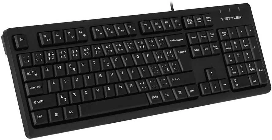 Klaviatūra A4Tech FKS12 (FKS12-BK)
