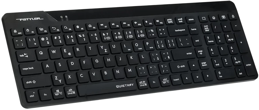 Klaviatūra A4Tech FStyler FBK23 AS (FBK23AS-BK)