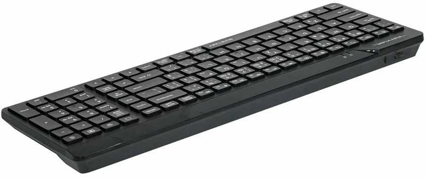 A4Tech Fstyler klaviatūra FBK27CAS, nespaudžianti, 96 % naudojama.