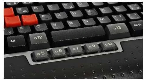 A4tech G800V, profesionali žaidimų klaviatūra, USB, CZ