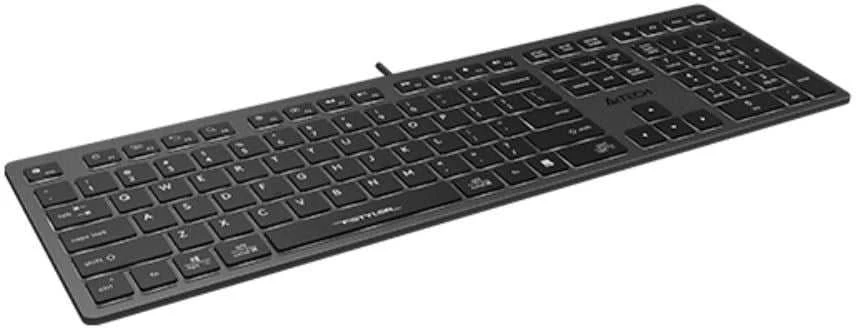 Klaviatūra A4Tech FX60 (FX60-W-GY)