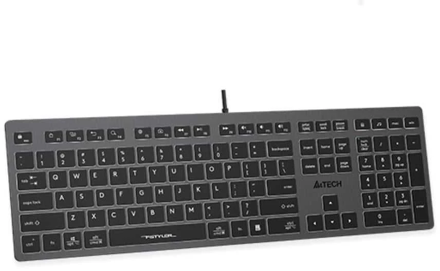 Klaviatūra A4Tech FX60 (FX60-W-GY)