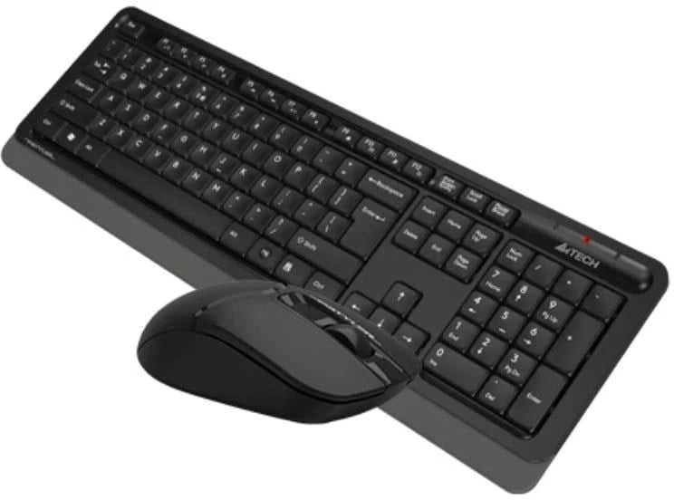 Rinkinys Klaviatūra su pele A4Tech Fstyler FG1012 belaidė juoda