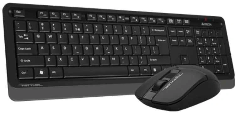 Rinkinys Klaviatūra su pele A4Tech Fstyler FG1012 belaidė juoda