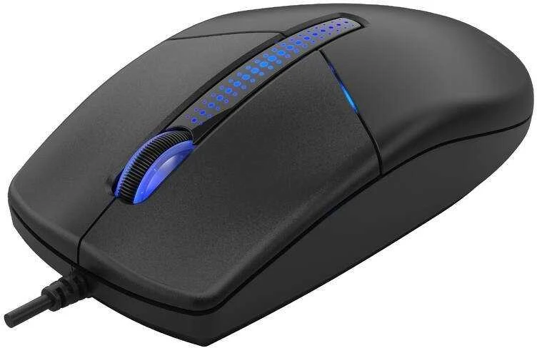 Juoda A4Tech N-530S pelė su laidu