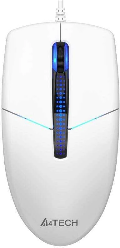 A4Tech pelė N-530S Silent USB balta
