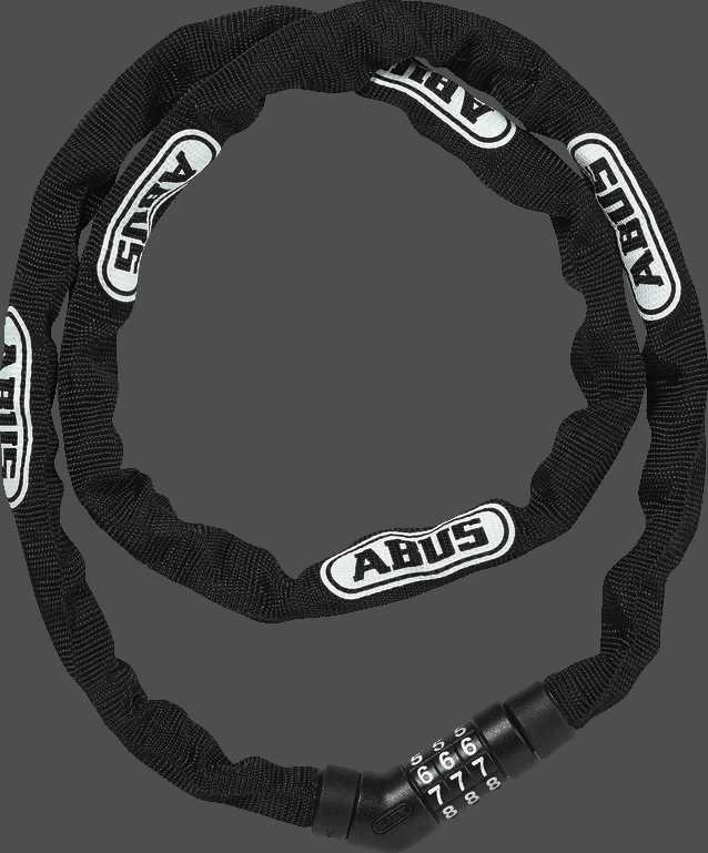 Abus Germany Spyna Abus Chain Steel-O-Chain 4804C/110 juodas