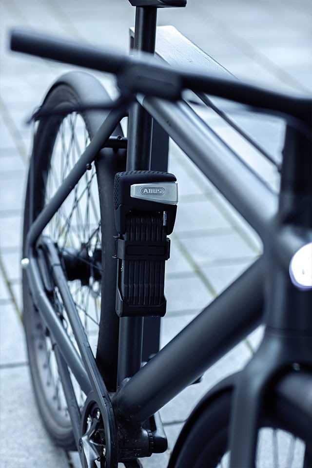 Spyna Abus išlankstoma 6500A/110 BK SH Bordo Smart X