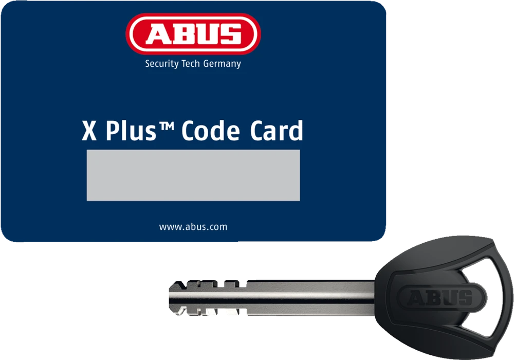 Abus Germany Abus 9808K/85 Juoda Steel-O-Chain / grandinės spyna