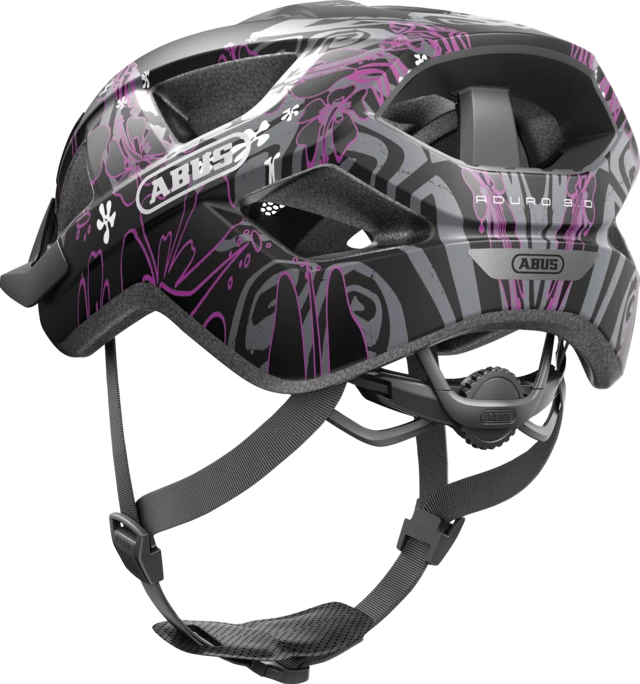 Abus Germany Abus Aduro 3.0 maori blackberry dydis M (52-58) / helmet urban