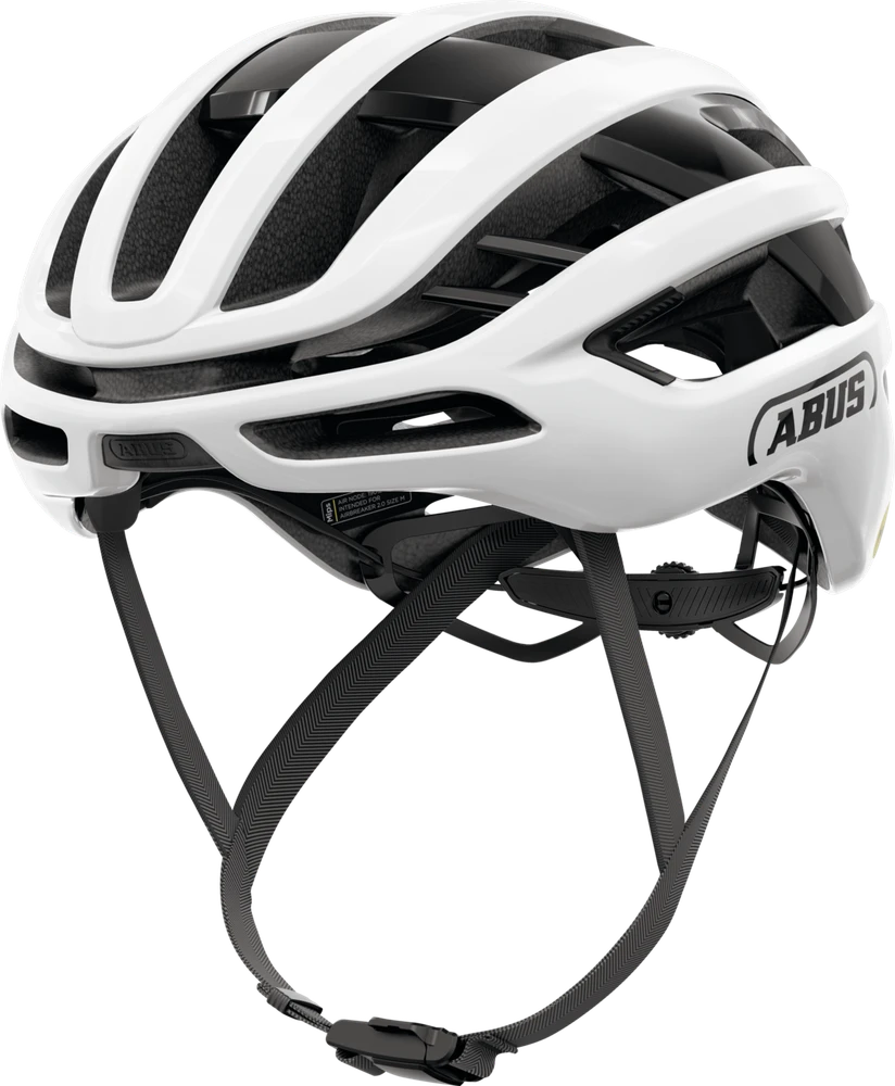 Abus Germany Šalmas Abus Airbreaker 2.0 Mips shiny baltas-L (59-61)