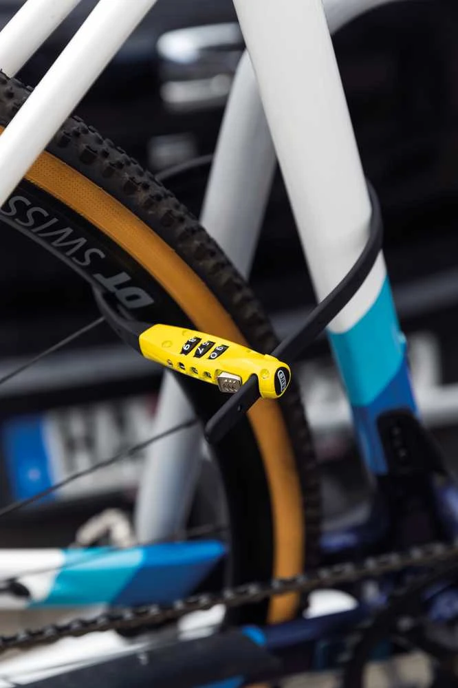 „Abus Germany“ ABUS „Combiflex TravelGuard“ spyna – raudona