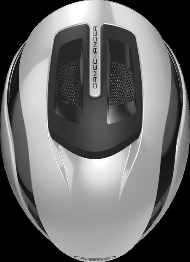 Abus Germany Abus Gamechanger 2.0 blizgantis sidabrinis dviratis, M dydis (54-58)