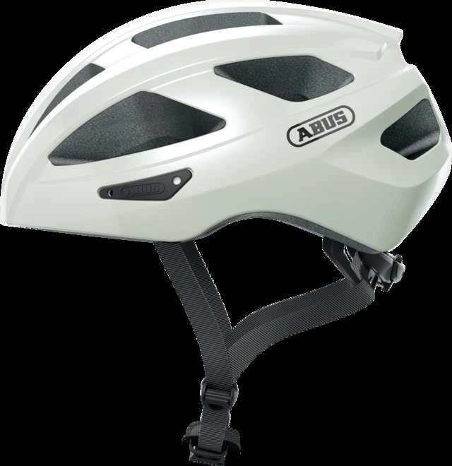 Abus Germany Šalmas Abus Macator pearl baltas-M (52-58)