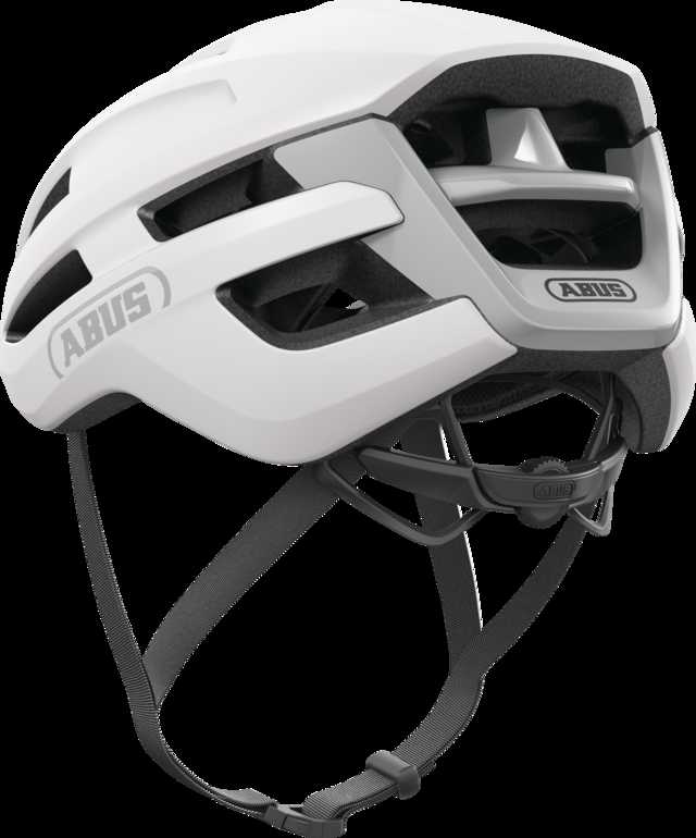 Abus Germany ABUS POWERDOME Polar Baltas dviračio šalmas L 57-61 cm.