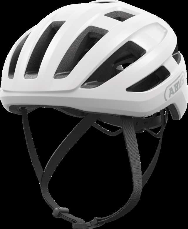 Abus Germany ABUS POWERDOME Polar Baltas dviračio šalmas L 57-61 cm.