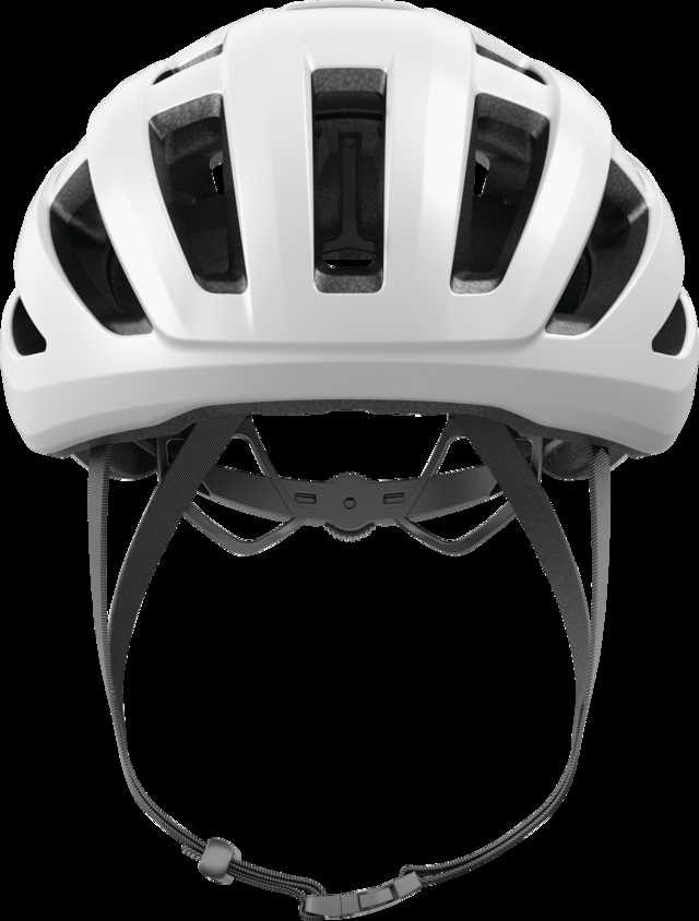 Abus Germany ABUS POWERDOME Polar Baltas dviračio šalmas L 57-61 cm.