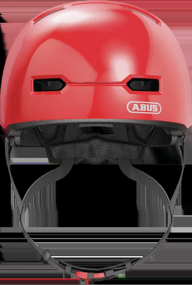 Abus Germany Abus Skurb Kid blizgiai raudonas M dydis (50-55) / šalmas vaikams
