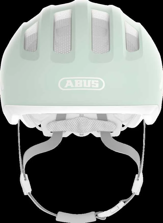 Abus Germany Abus Smiley 3.0 ACE LED šalmas, grynos mėtinės spalvos, S dydis (45-50) / vaikams