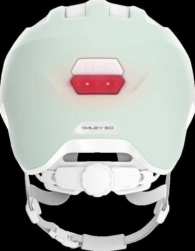 Abus Germany Abus Smiley 3.0 ACE LED šalmas, grynos mėtinės spalvos, S dydis (45-50) / vaikams