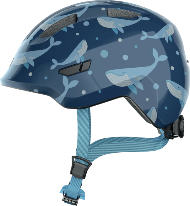 Abus Germany Šalmas Abus Smiley 3.0 mėlynas whale-S (45-50)