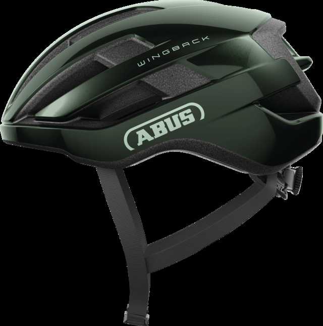 Abus Germany Šalmas Abus Wingback moss žalias-L (57-61)