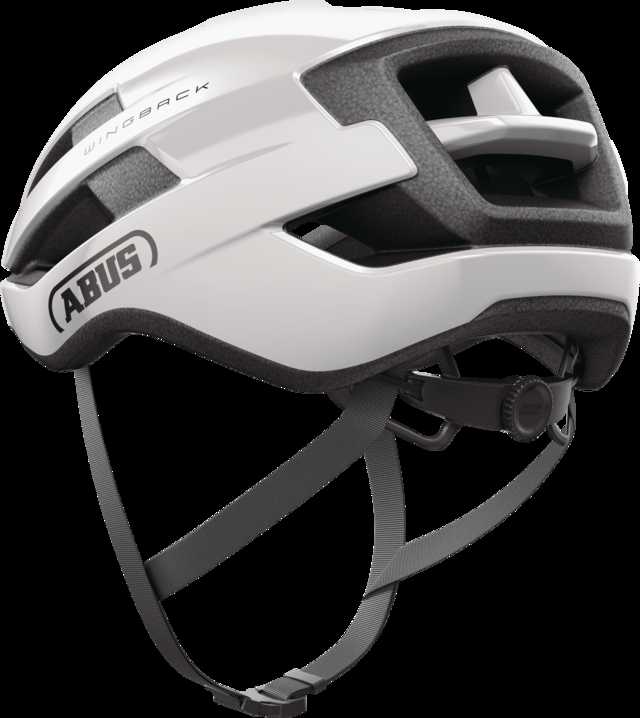 Abus Germany Šalmas Abus Wingback shiny baltas-S (51-55)
