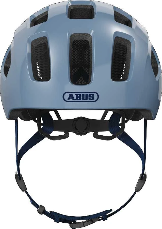 ABUS Youn-I 2.0 M 52-57 LED Glacier Mėlyna vaikiškas dviračio šalmas