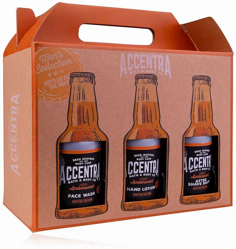 „Accentra“ vyriškos kolekcijos dovanų rinkinys su atidarytuvu