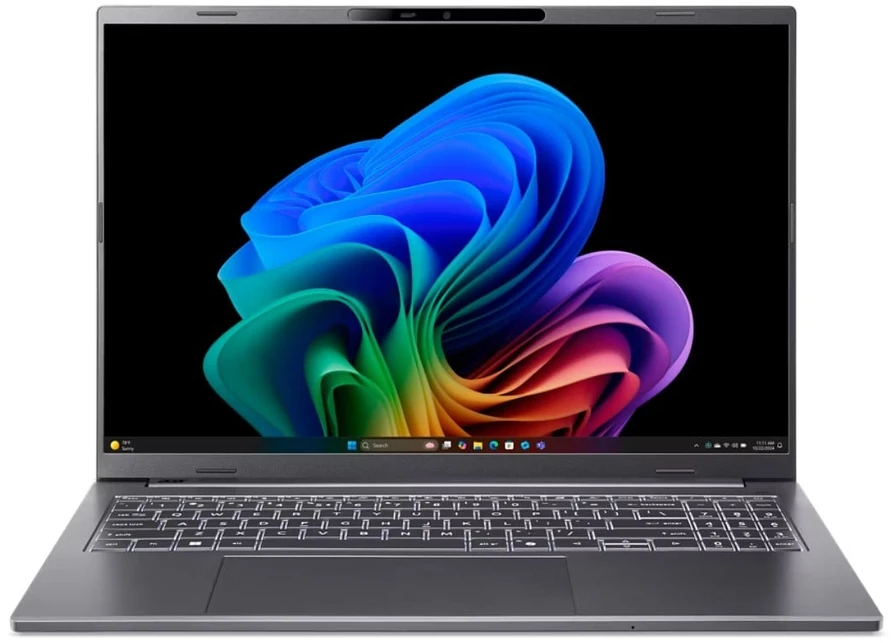 Nešiojamas kompiuteris ACER NTB Aspire 16 AI (A16-A71M-R435), Ryzen AI 7 445, 16" WUXGA, 32 GB, 1 TB SSD, Radeon, W11H, pilkas