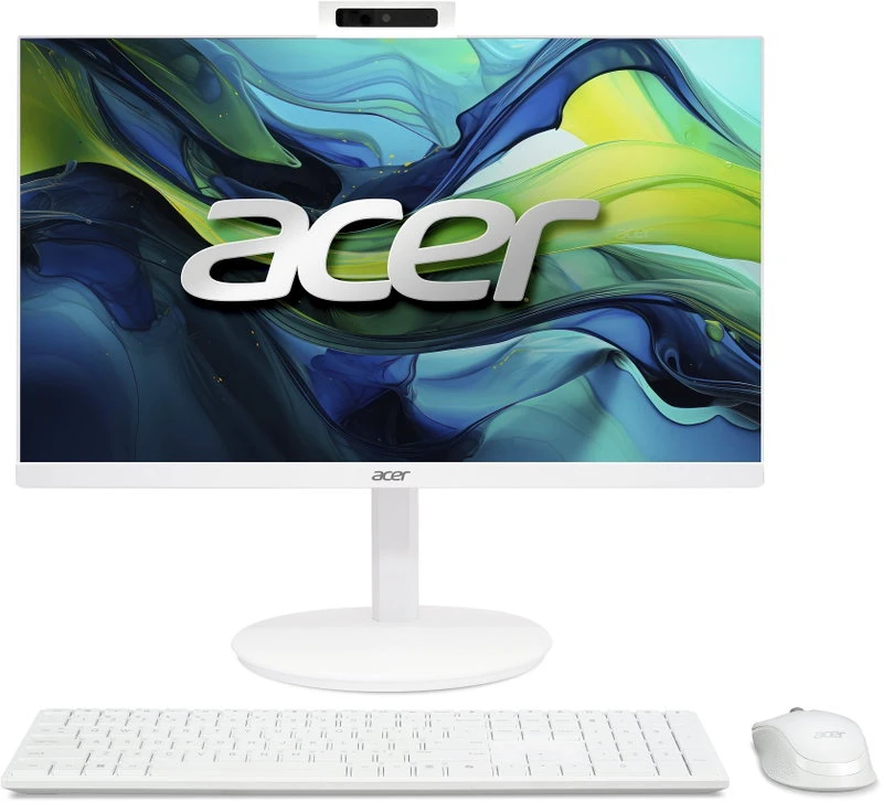 Stacionarus kompiuteris ACER PC AiO Aspire C27A-GRPL_JUWCI513420H_90W, Core i5 13420H, 16 GB, 1024 GB SSD, Intel Graphics, W11, balta
