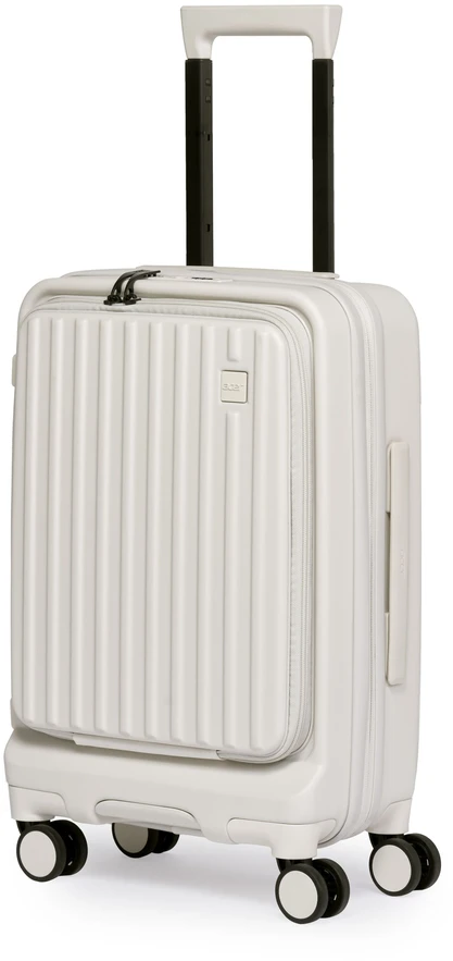 „Acer“ kelioninis lagaminas „Barcelona“ 20", 40–45 l, TSA kodinė spyna, kišenė nešiojamam kompiuteriui ir planšetiniam kompiuteriui, baltas