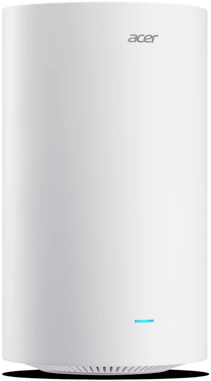 ACER maršrutizatorius „Connect Ovia T520 WiFi 7“ trijų dažnių tinklo maršrutizatorius, BE9300, 512 GB DDR3L, 128 GB NAND, 1 pakuotė, baltas