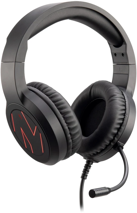 Acer ausinės NITRO GAMING Ausinės 310 (NHW310), žaidimų, garso valdymo dėžutė, 20KHz, ENC, juodos
