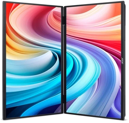 Monitorius Acer | PD163QBMIUUX PD3 Series | 16 " | IPS | 16:9 | 60 Hz | 8 ms | 1920 x 1080 pikselių | 250 cd/m² | HDMI jungtys quantity 1 | Juodas