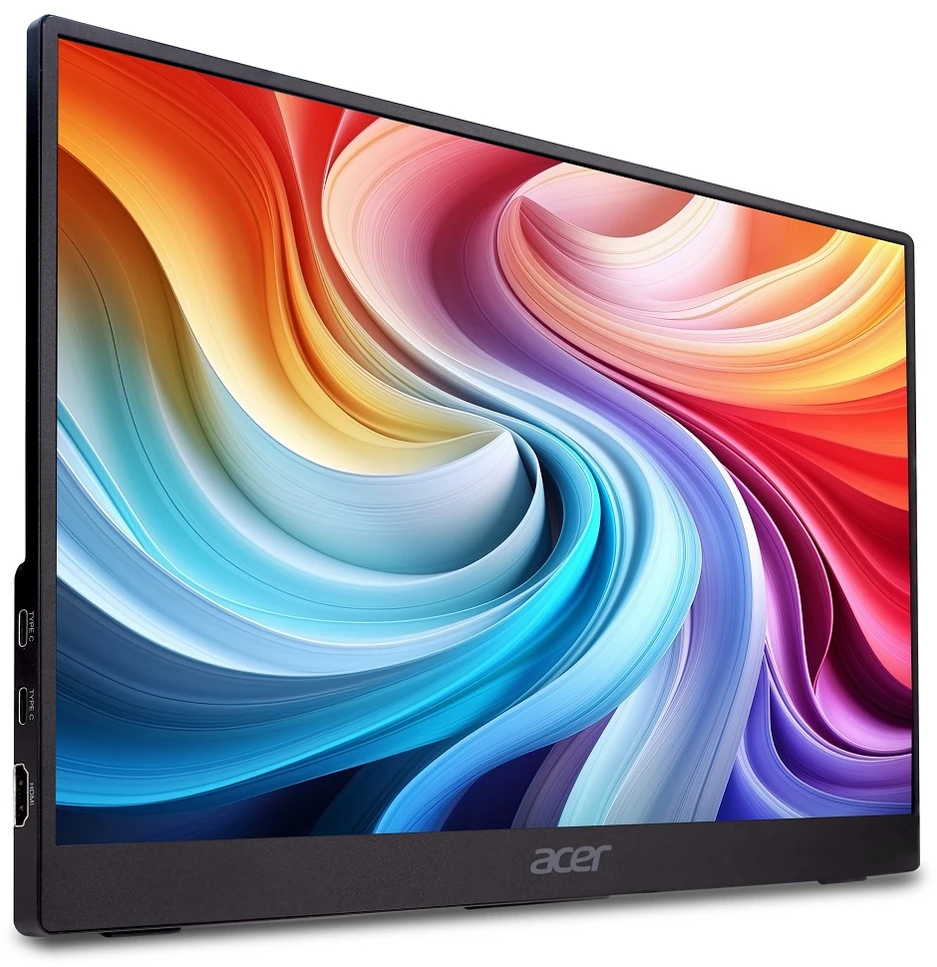 Monitorius Acer PM161QB1bmiuux - 60Hz | „Full HD“ | IPS | 15,6 colio
