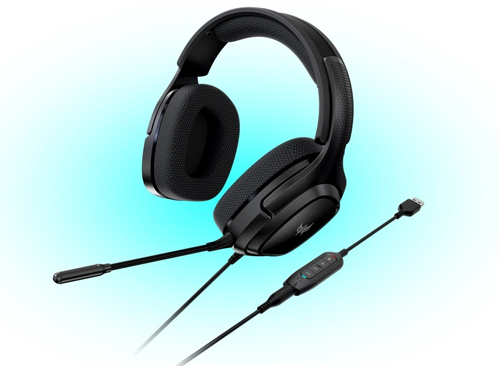 Ausinės Acer Predator Galea 365 Juodas