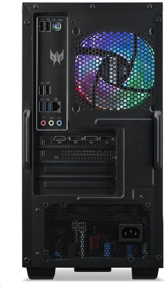 Stacionarus kompiuteris ACER Predator PO3-665_E_FR850W_H810, Ultra 7 265F, 32 GB, 1 TB SSD, RTX 5060, W11, juodas