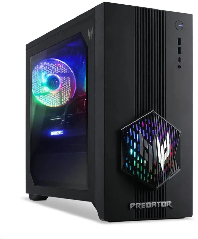 Stacionarus kompiuteris ACER Predator PO3-665_E_FR850W_H810, Ultra 7 265F, 32 GB, 1 TB SSD, RTX 5060, W11, juodas