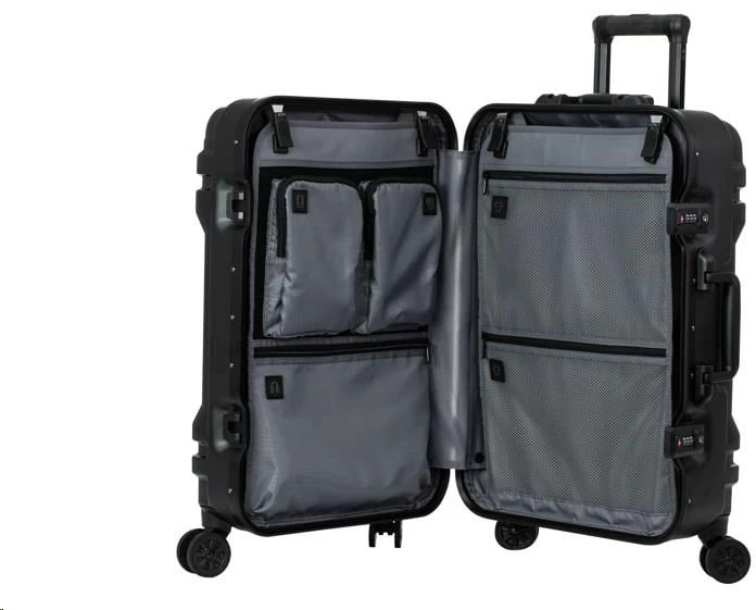 ACER Predator Robust Luggage 22" kelioninis lagaminas, polikarbonato, 54 l, TSA kodinė spyna, 2 kišenės, juodas
