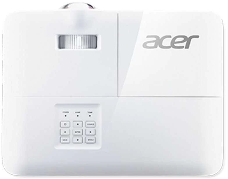 Acer S1386WH duomenų projektorius 3600 ANSI lumens DLP WXGA (1280x800) Prie lubų montuojamas projektorius Balta