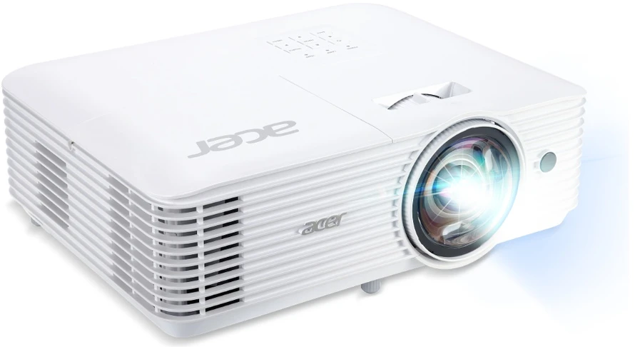 Projektorius Acer Beamer S1387n 4000 ANSI lm WXGA baltas LAN