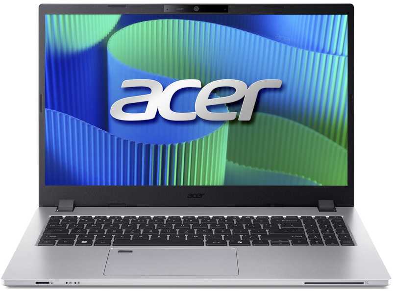 Nešiojamas kompiuteris ACER NTB TravelMate P2 (TMP215-55-TCO-55B2), i5-120U, 15.6" FHD, 16GB, 512GB SSD, Intel Graphics, W11P, sidabrinis