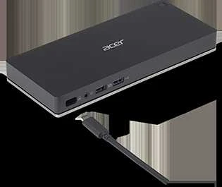 Acer NP.DCK11.01N knyginių kompiuterių dokas / jungčių replikatorius Prijungimas Juoda