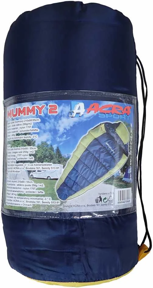 Acra CorbySport Miegmaišis mumia MUMMY 2