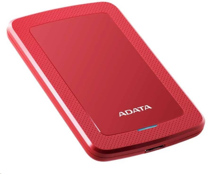 Kietasis išorinis diskas Adata HV300 1TB, 2.5", USB 3.1, Raudonas