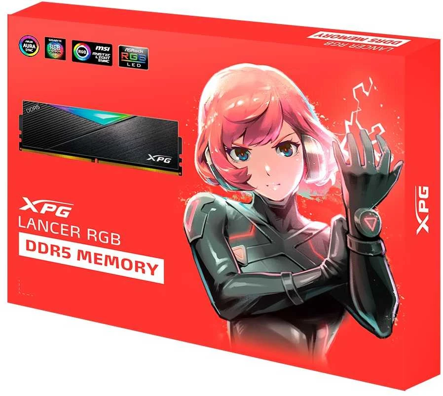 XPG (ADATA) MEMORY DIMM 32GB DDR5-6400/K2 AX5U6400C3216GDCLARBK