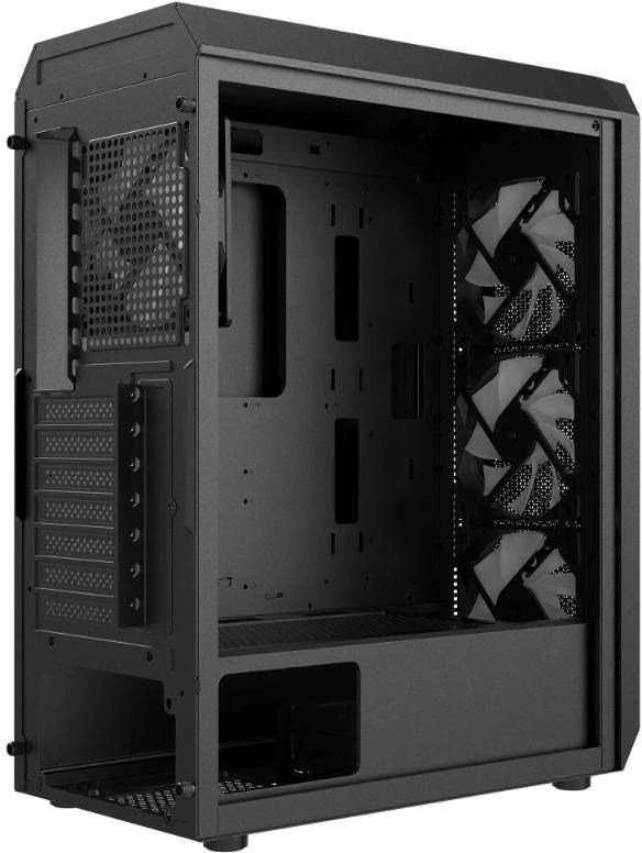 XPG (ADATA) XPG VALOR AIR PLUS MID-TOWER-Case Juodas